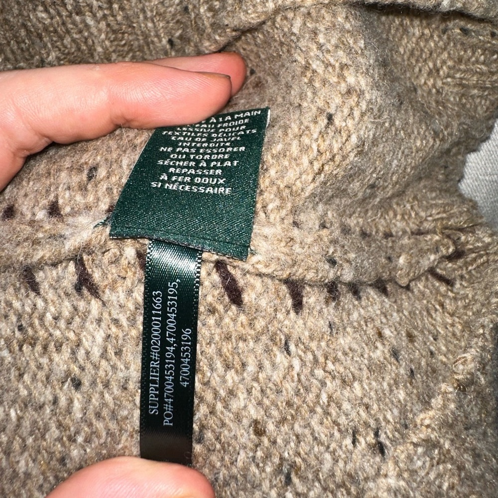 Ralph Lauren Basic Wool Cut Dress - Picture 6 of 6